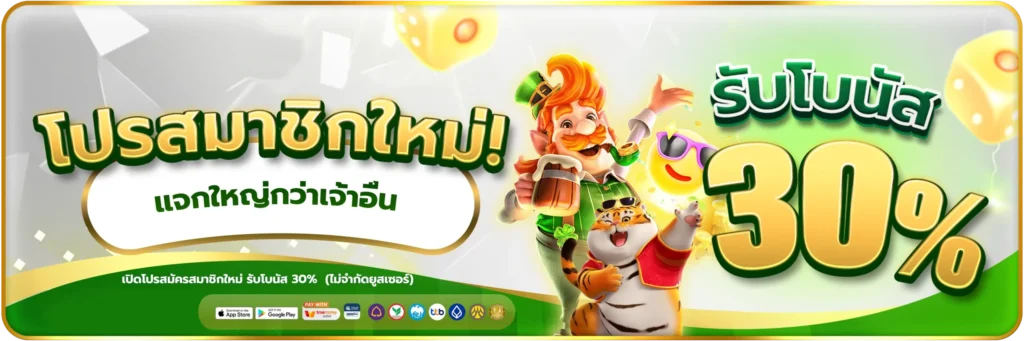 โปรสมาชิกใหม่30%-banner-wm98